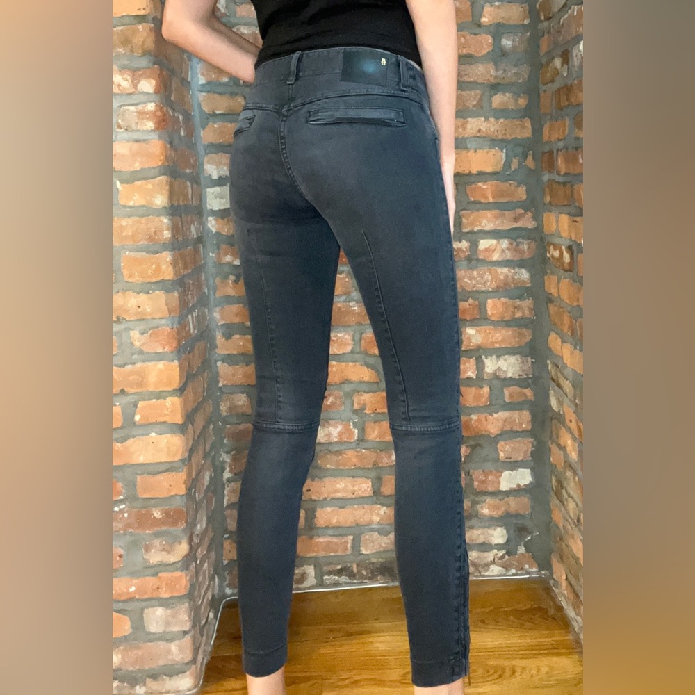 R/13 black skinny jean